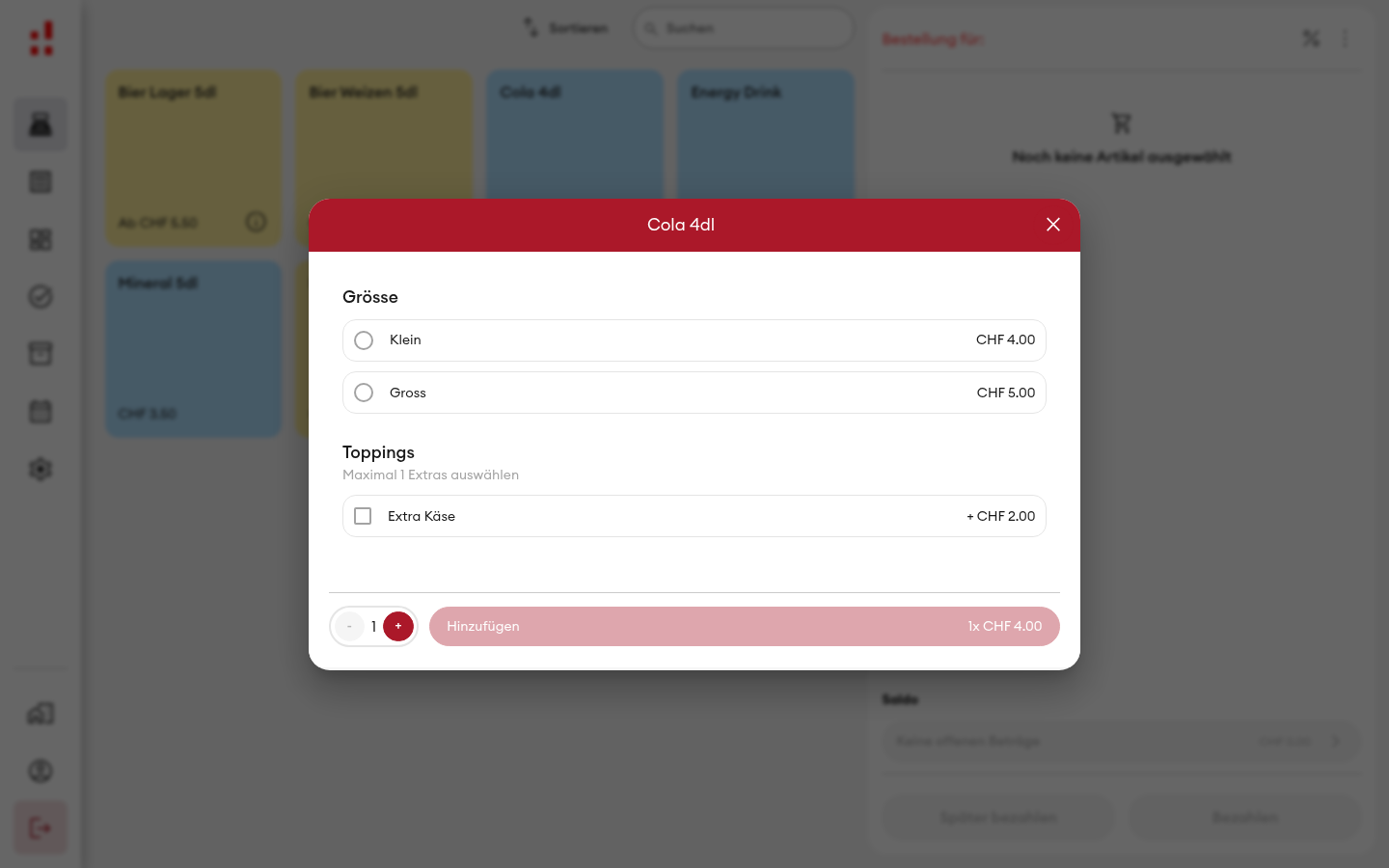 Artikelliste mit 'Ab CHF'-Preis (Desktop)