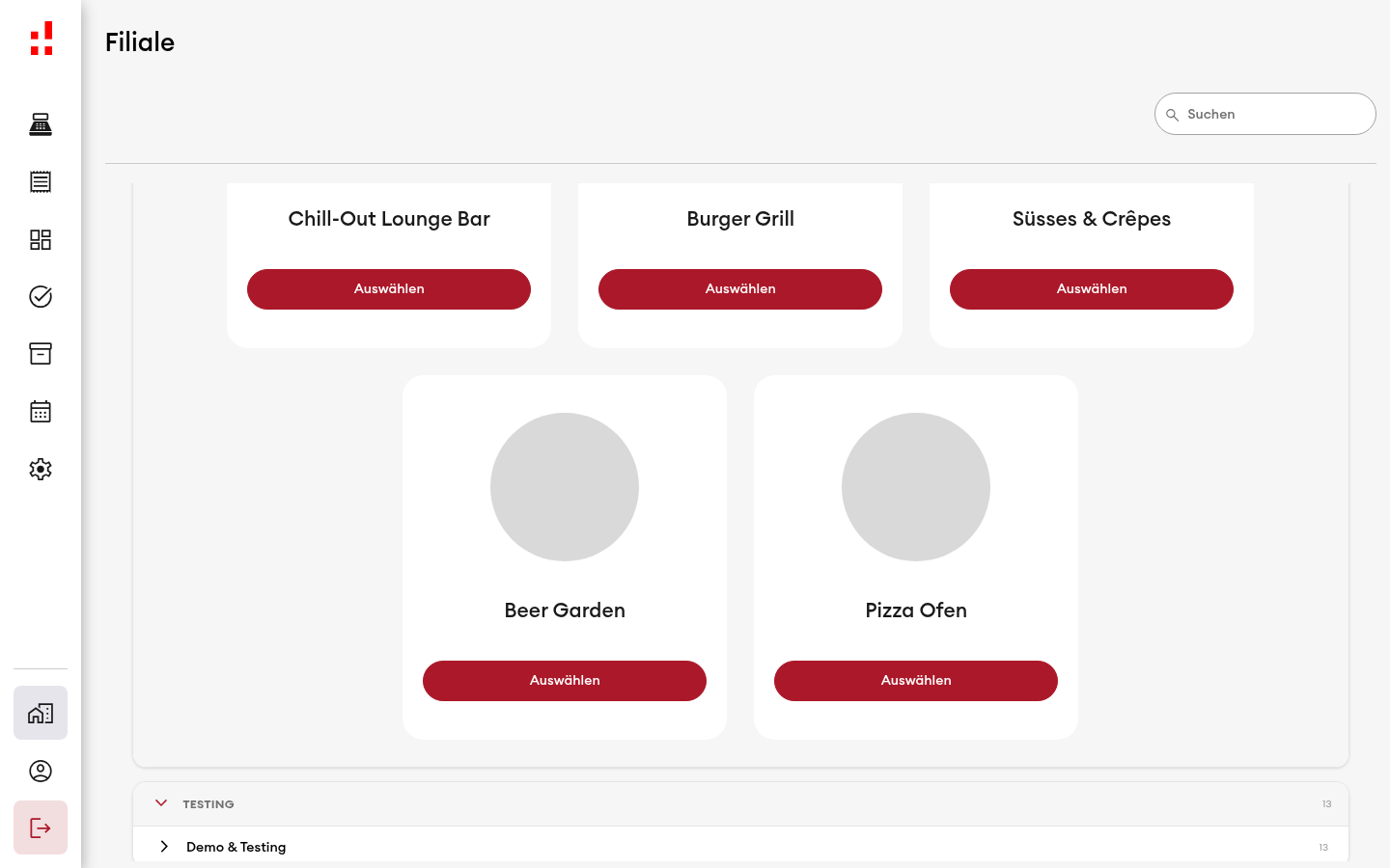 Filiale - weitere Firma eingeklappt (Desktop)