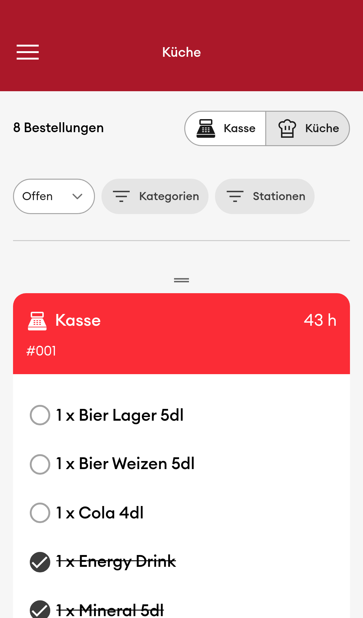 KitchenTV-Ansicht (Küche-Board) (Mobile)
