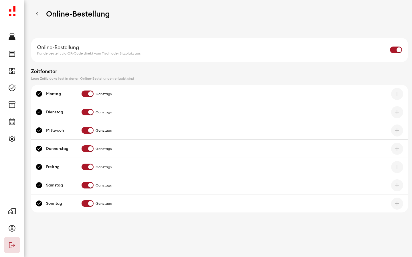 Online-Bestellung - Detailseite mit Zeitfenster (Desktop)